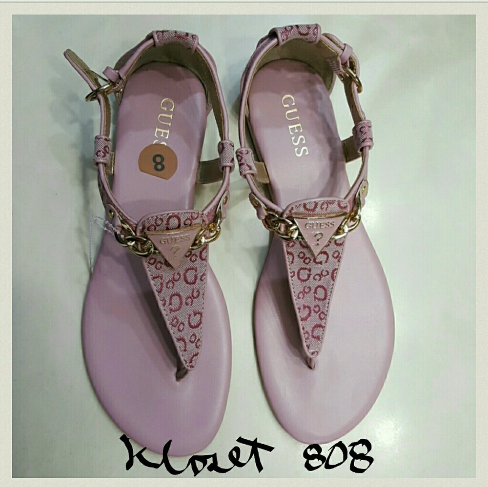 COPY - Guess T - Strap Pink Sandal🌻